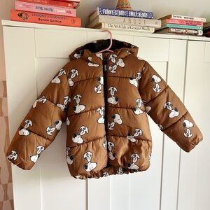 H&M Peanuts Snoopy Puffer